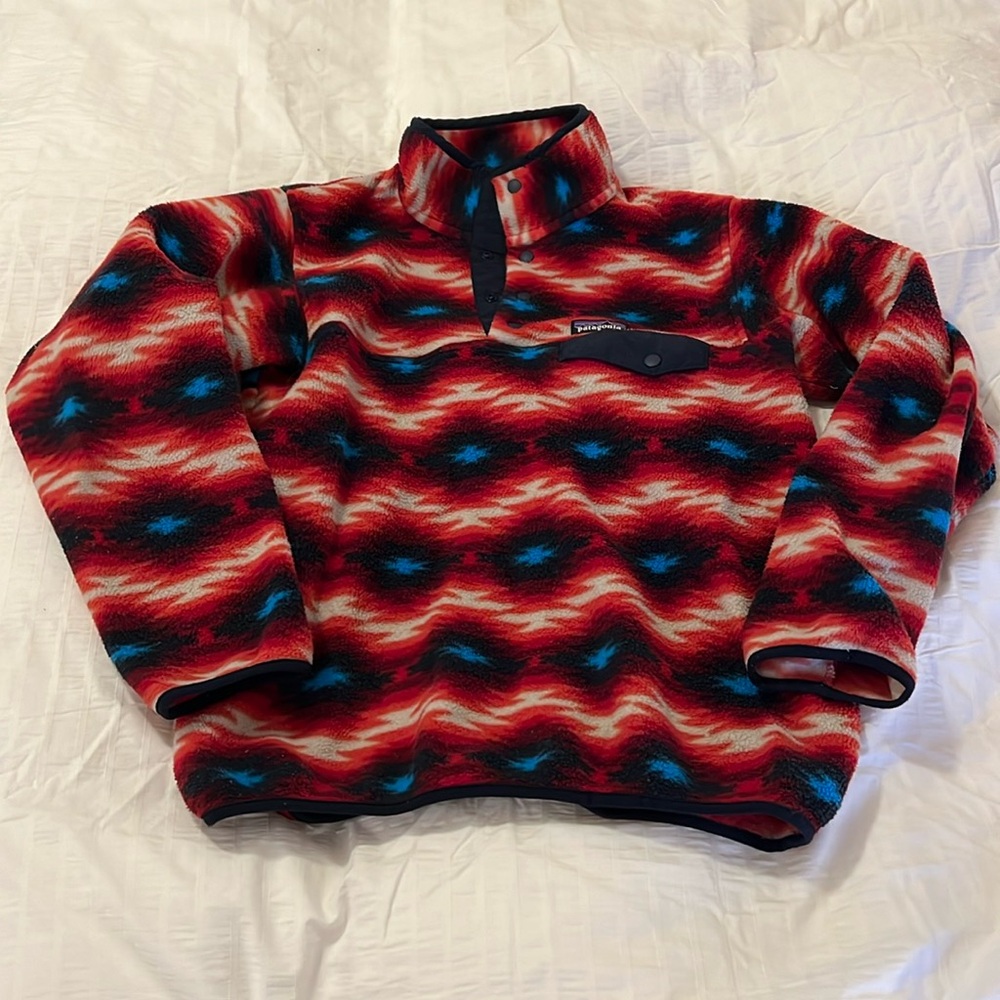 Patagonia Synchilla Fleece Aztec Red